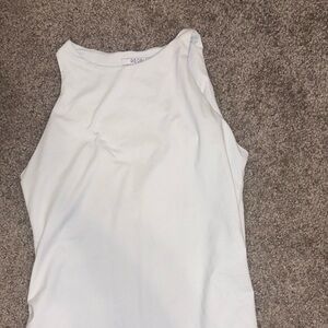 Reoria White Bodysuit
